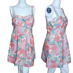 Floral Tea time dress Size 12 EUC